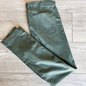 J.Crew "DANNIE" dark green skinny pants - size 2